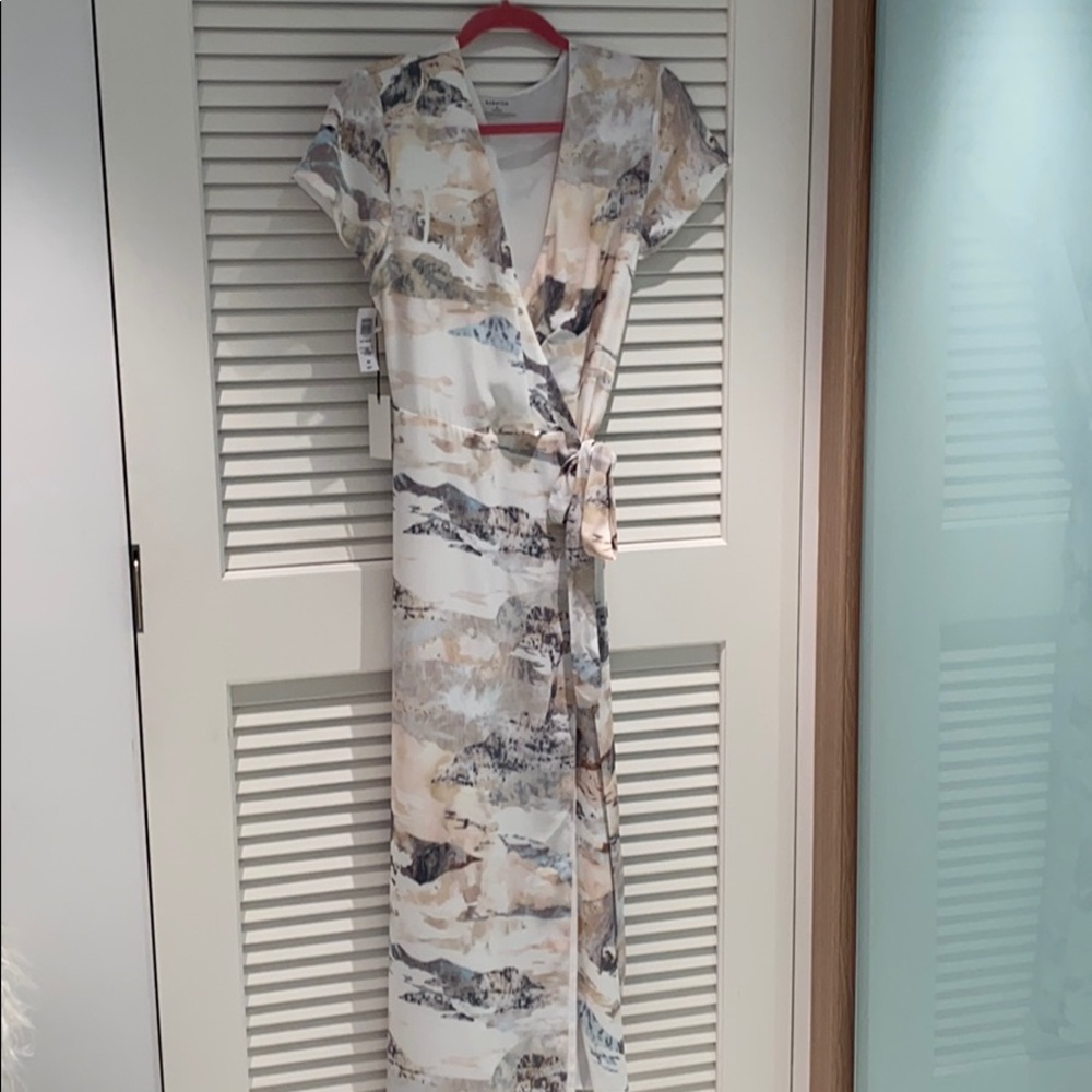 Wrap dress from Aritzia